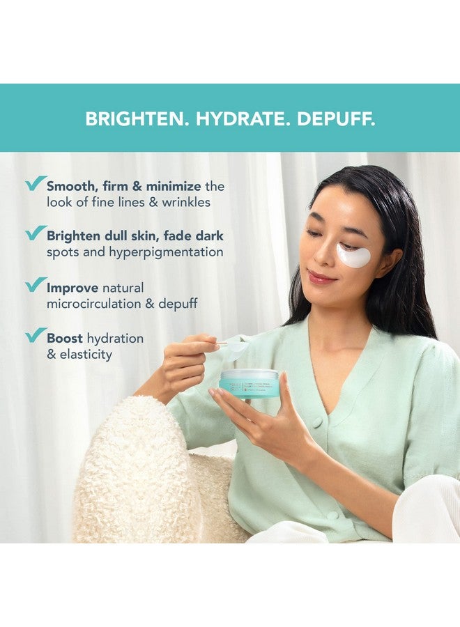 فوريو قناع فوريو آيريس هيدروجيل مرطب للعين - علاج الهالات السوداء تحت العين للنساء والرجال - علاج انتفاخ العين - مرطب ومنعش - نباتي - لجميع أنواع البشرة - 60 رقعة تحت العين - Image 2