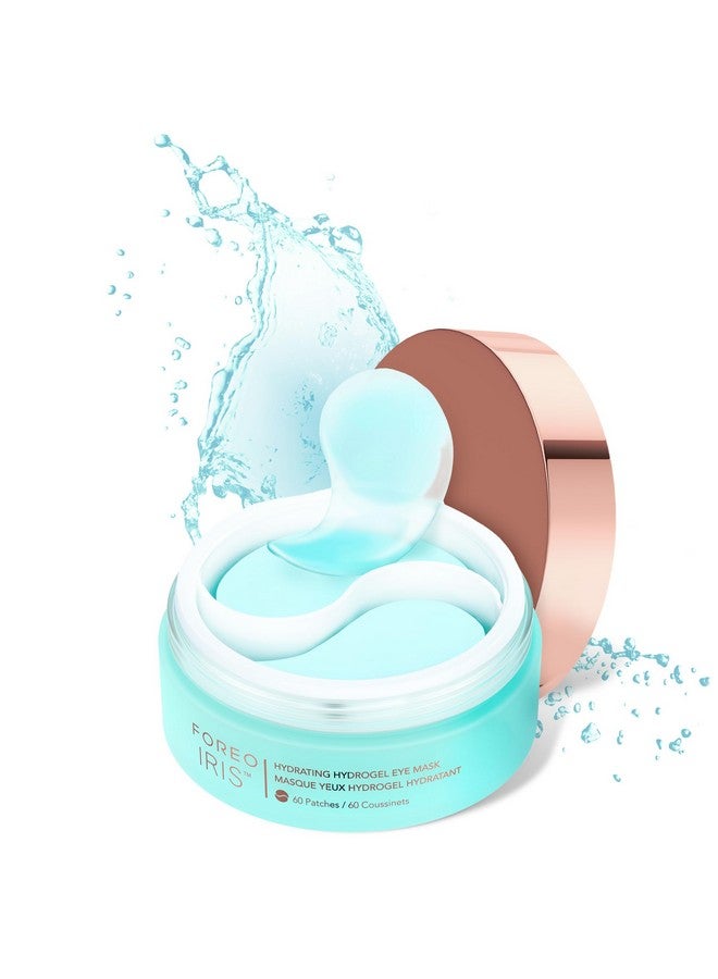 فوريو قناع فوريو آيريس هيدروجيل مرطب للعين - علاج الهالات السوداء تحت العين للنساء والرجال - علاج انتفاخ العين - مرطب ومنعش - نباتي - لجميع أنواع البشرة - 60 رقعة تحت العين - Image 1