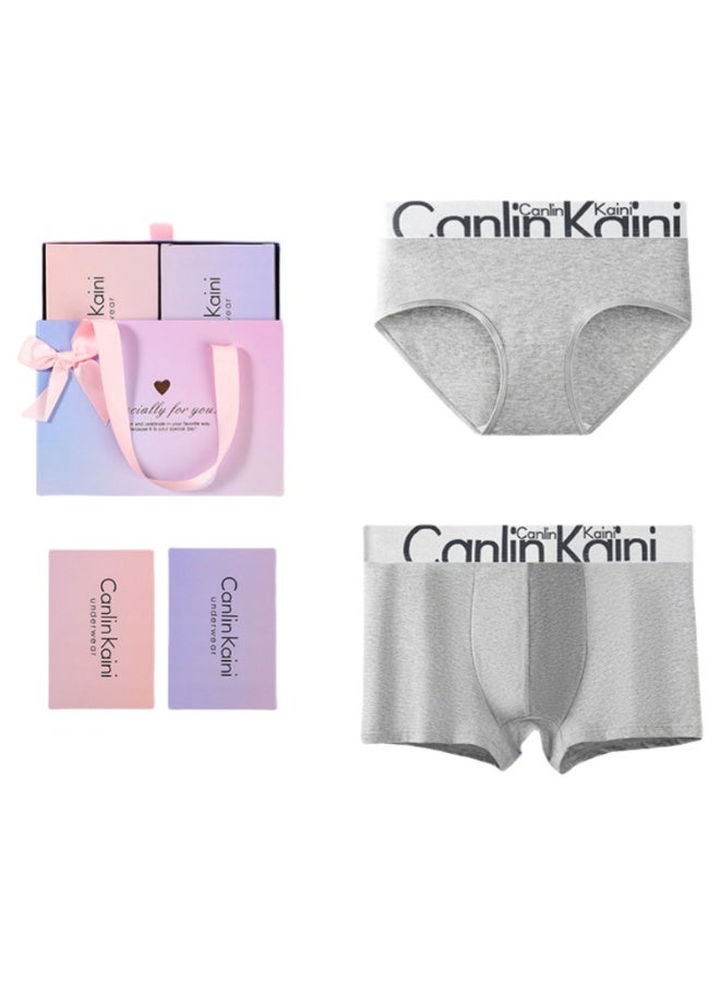 Nariele Brand New Comfortable Skin Friendly Breathable Couple Underwear Set Of 2