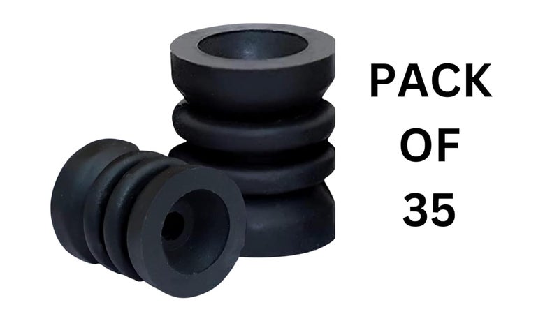 Backbone Reel Insulators for Electric Fence/Farm/Garden (Extra Long-Lasting) Reel Insulator for Zatka Machine Fencing/Electric Fence/Farm/Garden (Pack of 35) - Image 2