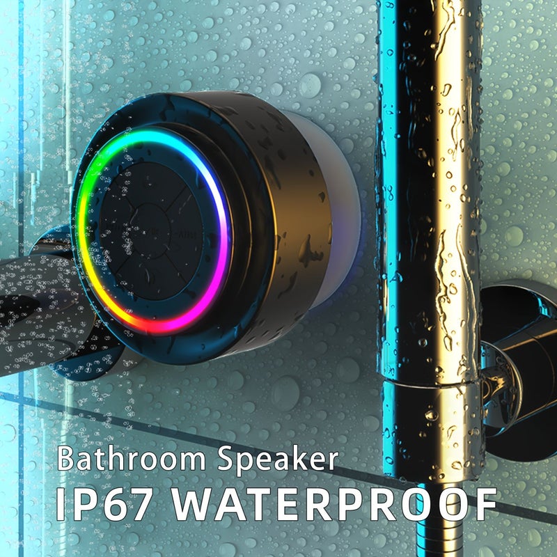 Simple Bathroom Speaker With Microphone Voice Hands Calling - Image 5