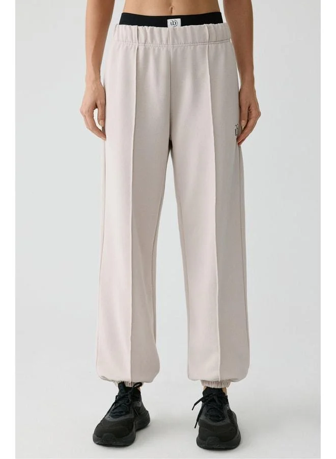 Urban Beat  Korel Women's Stone-Colored Sweatpants. for Women | Best Price UAE