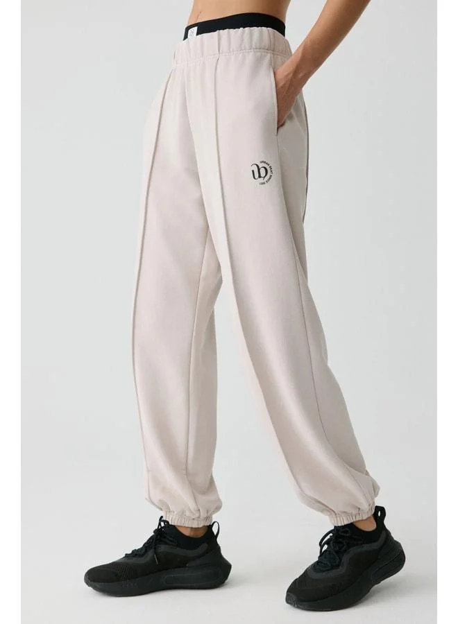 Urban Beat  Korel Women's Stone-Colored Sweatpants. for Women | Best Price UAE