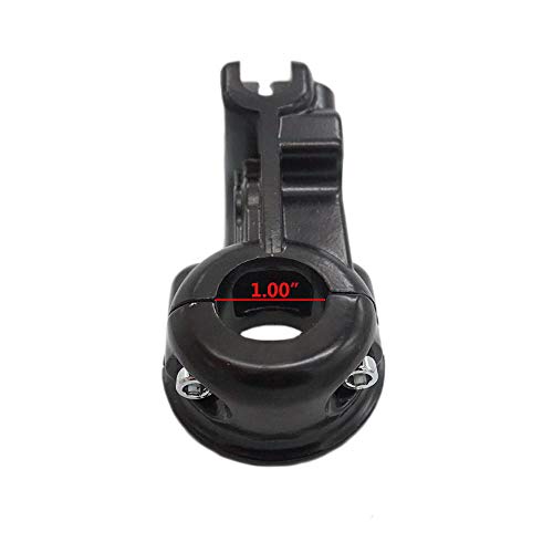S SYUU Black Clutch Lever Mount Bracket Clutch Bracket Aftermarket Part Compatible with Harley Davidson Sportster XL Sportster 883 1200 XL883 XL1200 Forty Eight Seventy Two 2004-2020 - Image 2