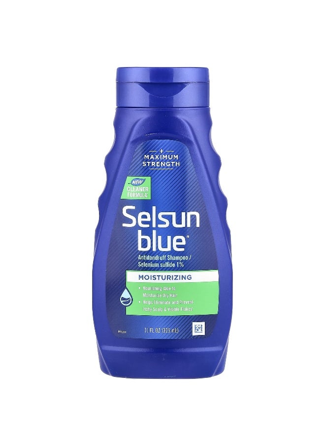 Selsun blue Selsun Blue, Antidandruff Shampoo, Moisturizing, 11 fl oz (325 ml)  - Image 1