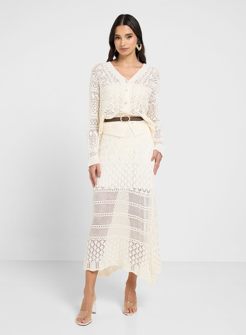 ELLA Crochet Top & Skirt Set  - Image 5