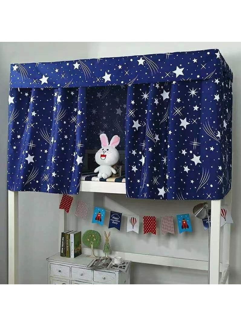 FASHION HOME - Bunk Bed Curtain Single Sleeper Canopy Blackout Cloth Shading Bedding Junior Students College Home Drapery 1pc - Image 1