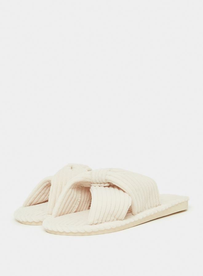 Styli Bow Strap Bedroom Slippers  - Image 3