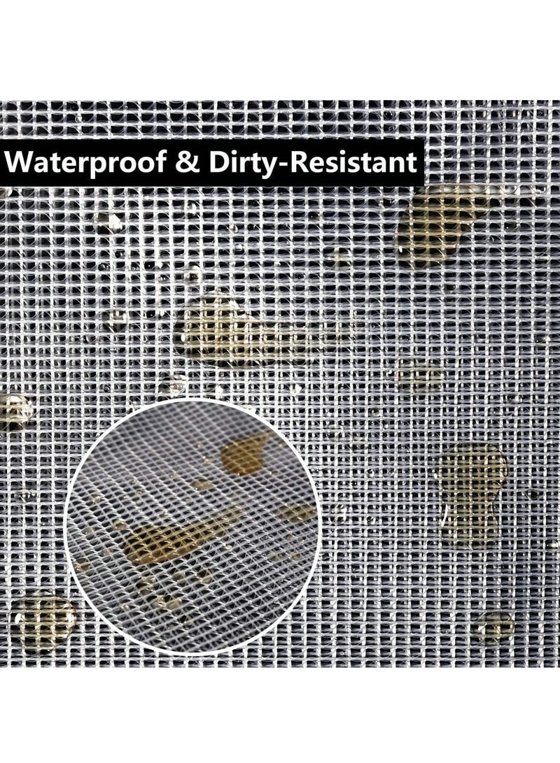 Excefore Mesh Zipper Pen A3 Size 10Pcs for Office Supplies Waterproof Tear-Resistant Plastic File Colorful Document Bag Zip File Folders Pockets Travel Bags Zipper Pouches - Image 5