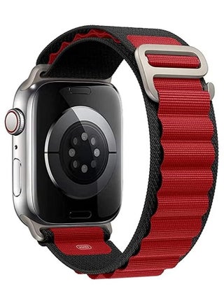 Apple Watch Alpine Loop Band 49mm/45mm/44mm Nylon Woven Sport Strap Compatible with iWatch Series 8/Ultra/7/SE/6/5/4/3/2/1 - pzsku/Z9AF95B498FB1A5D6D6CEZ/45/_/1687010404/7beaf503-e02d-443b-886f-1433683437f7