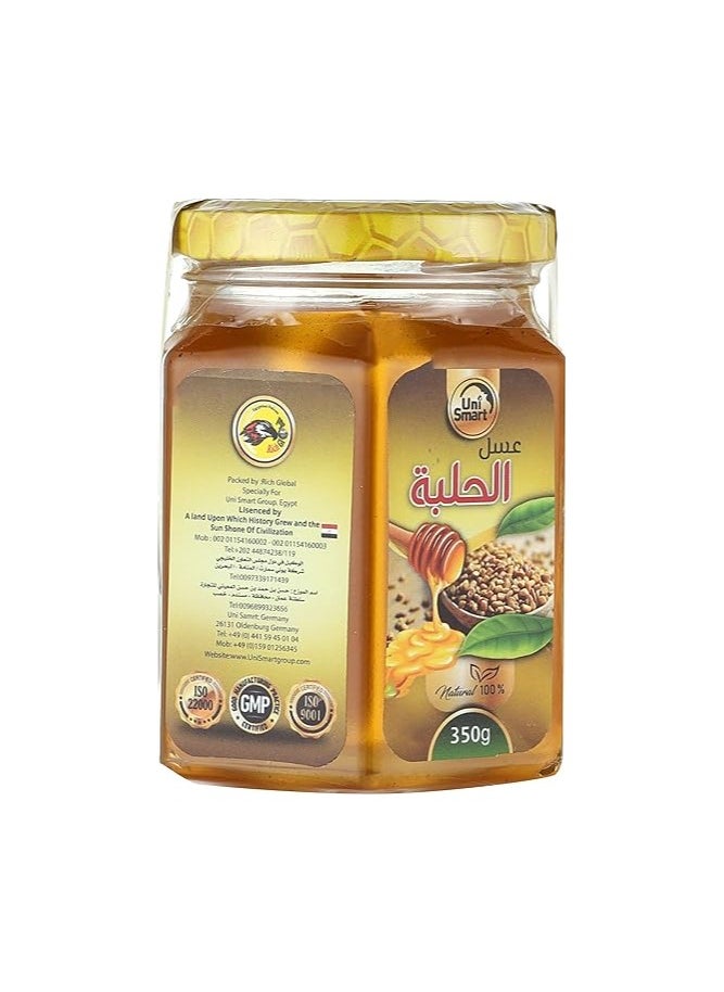 يوني سمارت جروب عسل الحلبه 350 جرام- طبيعي 100% من يونى سمارت جروب  - Image 2