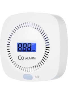 NIBEMINENT Carbon Monoxide Digital Tester White 11.5x4.5x10.8cm  - Image 1
