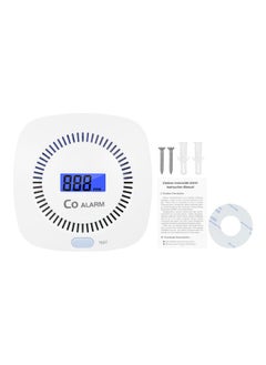NIBEMINENT Carbon Monoxide Digital Tester White 11.5x4.5x10.8cm  - Image 4