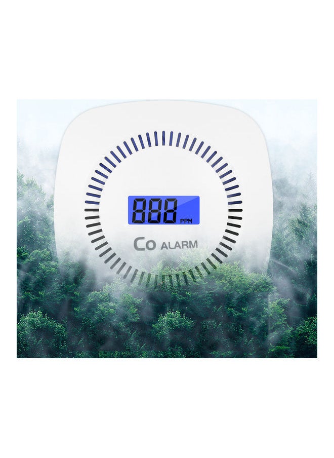 NIBEMINENT Carbon Monoxide Digital Tester White 11.5x4.5x10.8cm  - Image 5