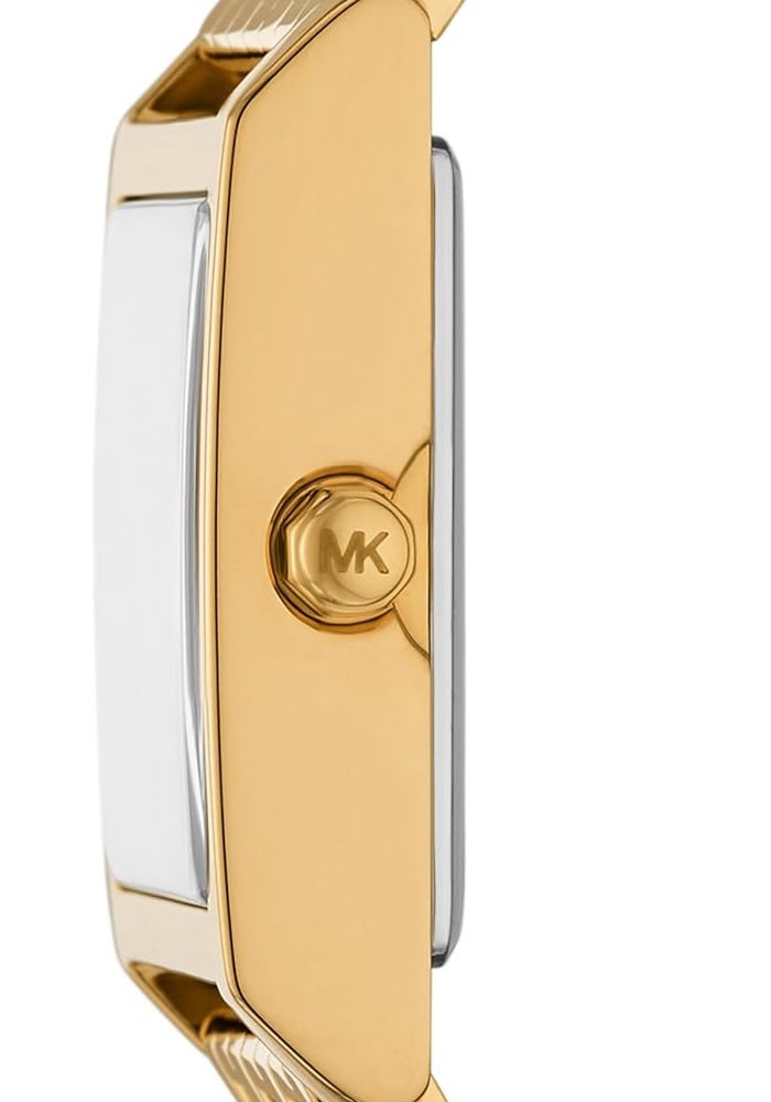 مايكل كورس Women Michael Kors Women's Georgie Three-Hand Gold-Tone Stainless Steel Watch MK4934 - Image 3