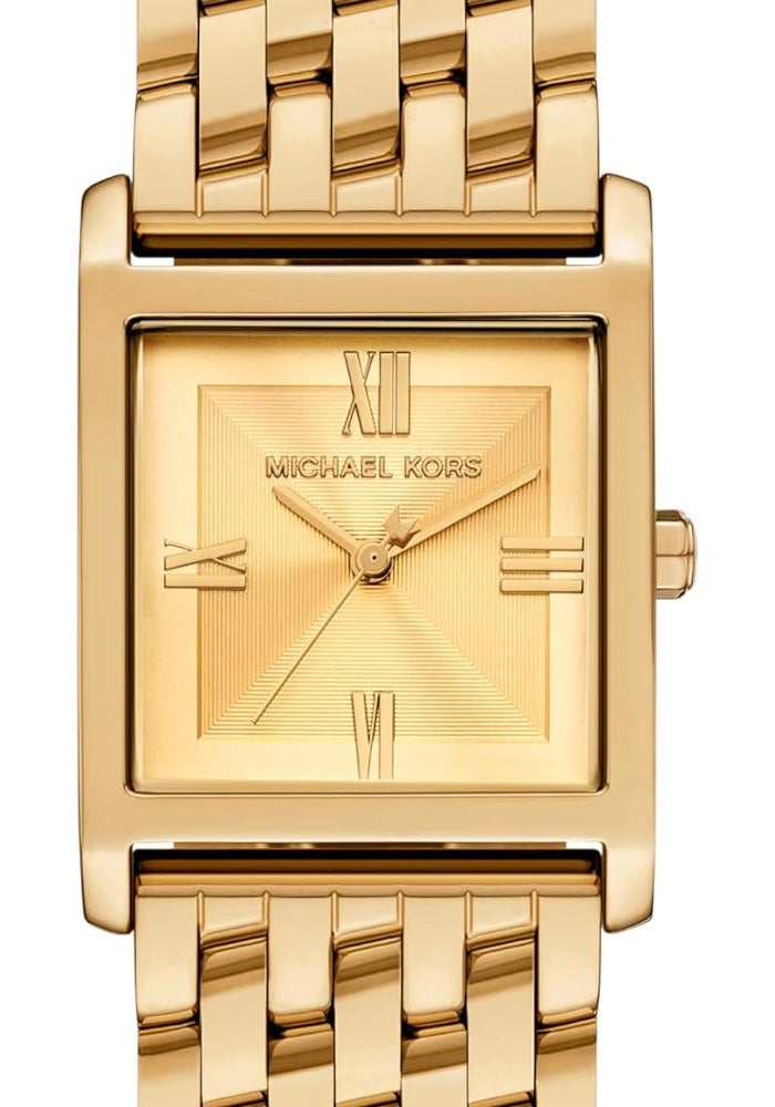 مايكل كورس Women Michael Kors Women's Georgie Three-Hand Gold-Tone Stainless Steel Watch MK4934 - Image 1