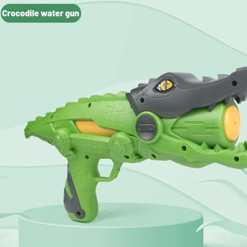 Storio Holi Pichkari Water Gun Toy for Kids Super Power Water Cannon Crocodile-Shaped Water Blaster Pump-Action Water Gun for Summer Games - Image 3
