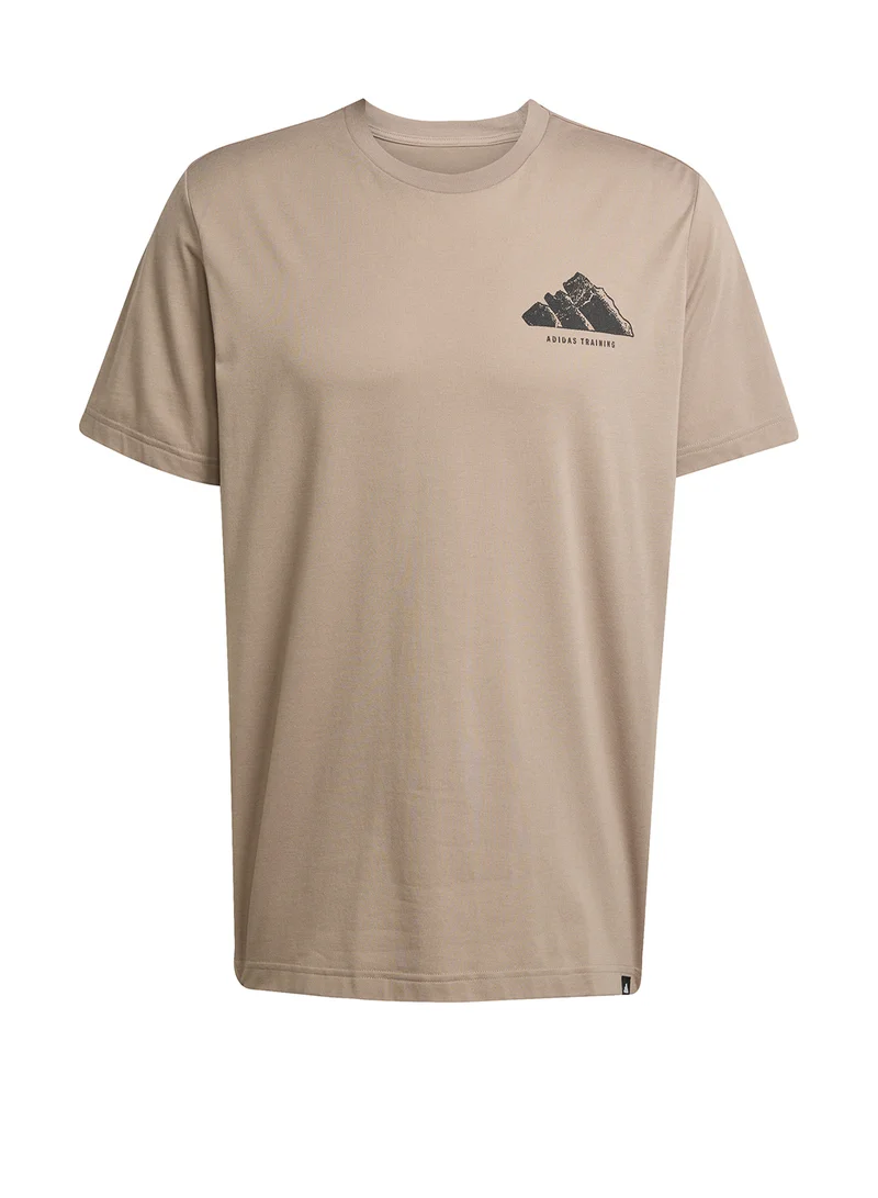 adidas تيشيرت تدريب كليماكول فينتاج برسومات