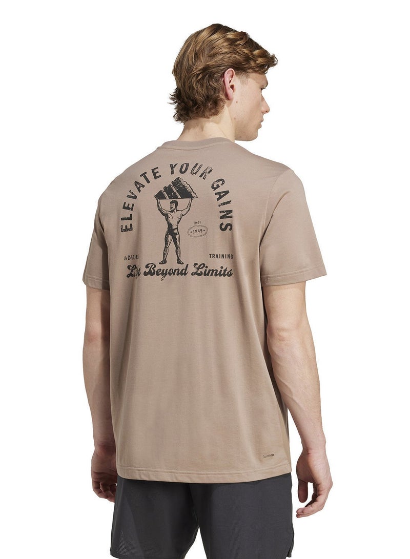 Adidas Climacool Vintage Training Graphic T-Shirt - Image 2