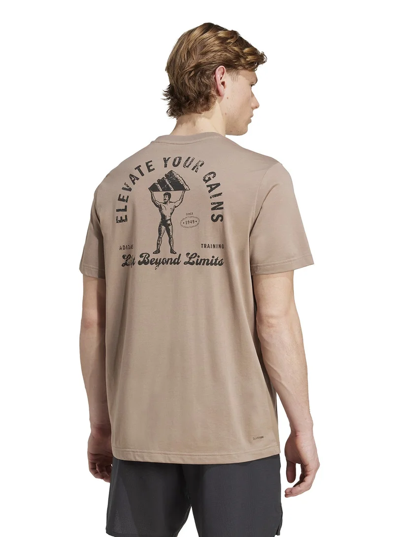 Adidas Climacool Vintage Training Graphic T-Shirt