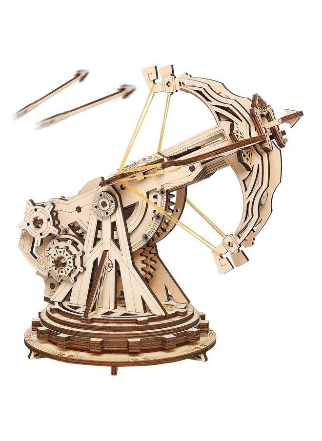 RoWood 3D Puzzles For Adults Teens Diy Catapult Mechanical Wooden Model Kits To Build Birthday Choice  - Image 2