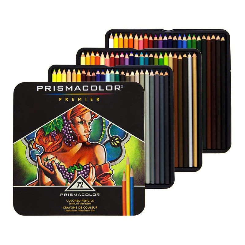 Prismacolor أقلام تلوين بريزماكولور بريميير ناعمة 72 عدداً مجاناً - Image 1