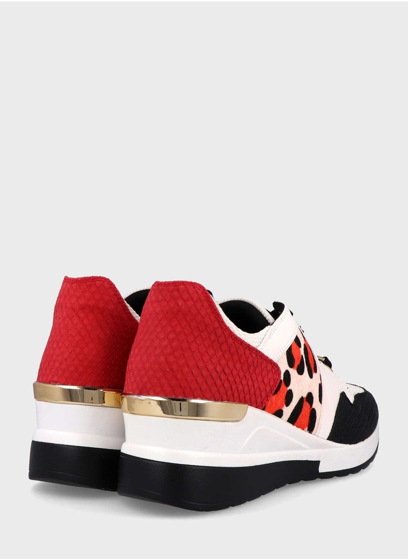 MENBUR Lace Up Low Top Sneakers  - Image 4
