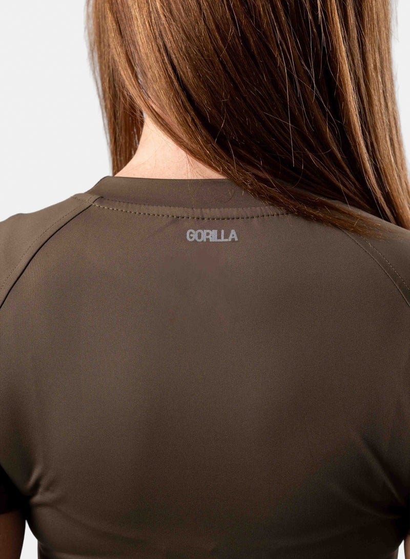 Gorilla Raw crop â€“ olive - Image 4