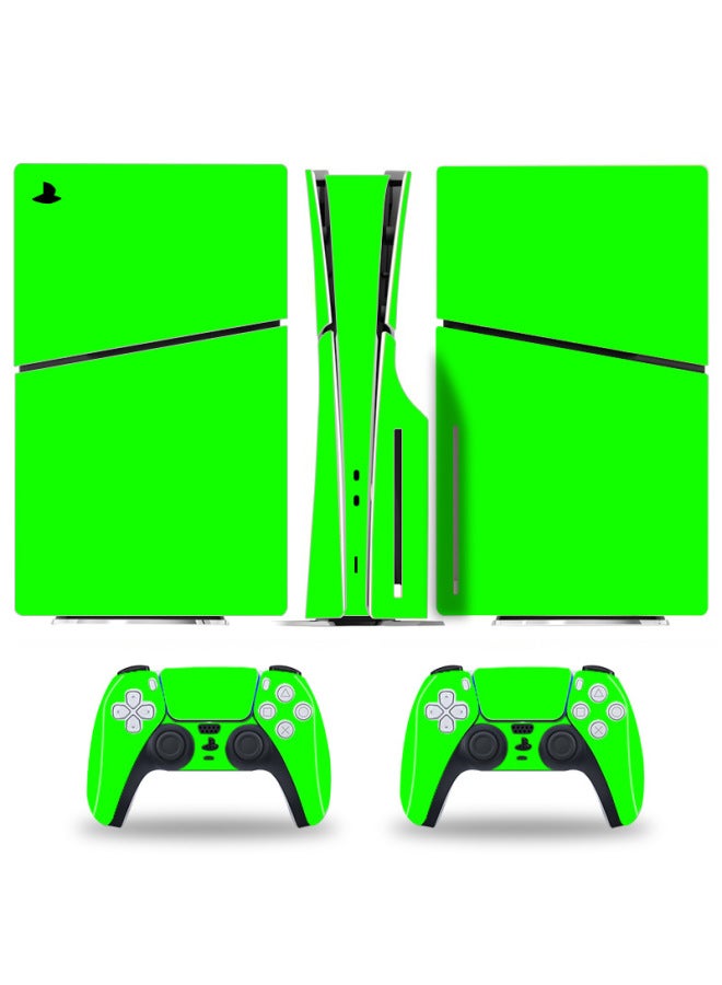 Loquat PS5slim Optical Drive Version PS5SLIM Digital Version Pain Sticker PlayStation5 Game Machine Frosted Handle Sticker-Color:Ps5slim Optical Drive--08 - Image 1