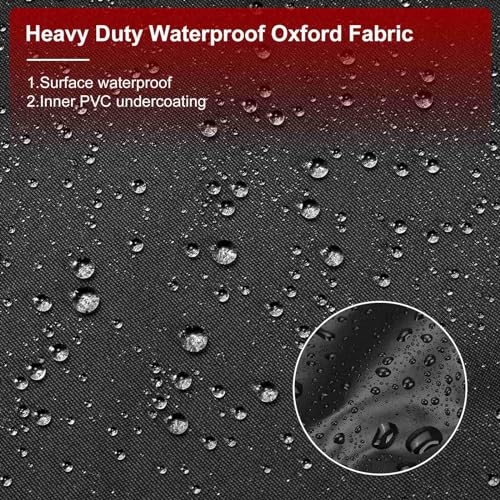 Demao Wrapping Paper Storage Bag 31", Gift Wrapping Paper Organizer Storage Containers with Pocket for Crafts Poster Tools, Christmas Wrap Paper Holder fits for 9 Standard Rolls (Black-1pc) - Image 5