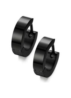 Fayrouz Jewellery Fayrouz Jewelry Small Stainless Steel Hoop Earrings, Huggie Earrings for Men and Women, Earrings for Men and Women  - Image 1