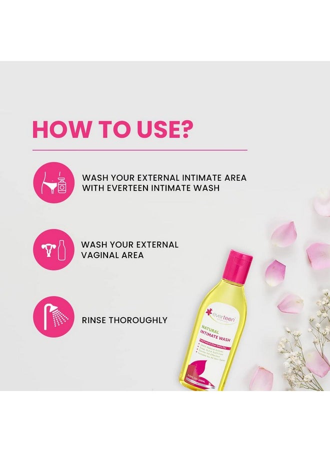 everteen Feminine Intimate Wash - 2 Packs (105 Ml Each)  - Image 4