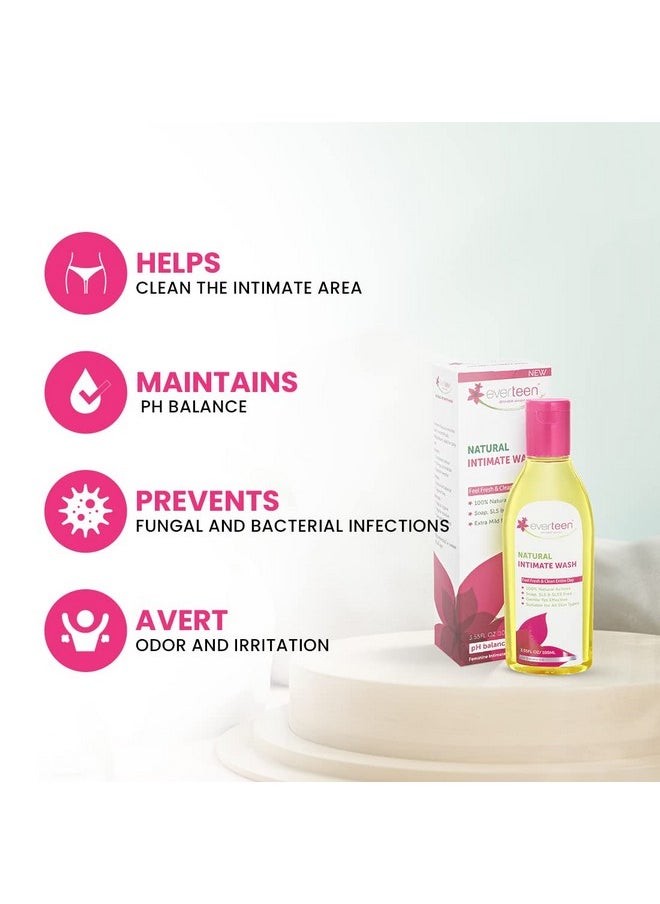 everteen Feminine Intimate Wash - 2 Packs (105 Ml Each)  - Image 3