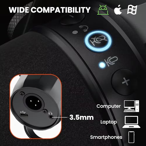 Audio Array AM-C11 XLR/USB Dynamic Podcast Microphone | Built-in Monitoring | One Touch Mute and Volume Control | Premium Metal Build | 2M XLR & USB Cable | Streaming, Gaming, Podcasting, Singing - Image 4