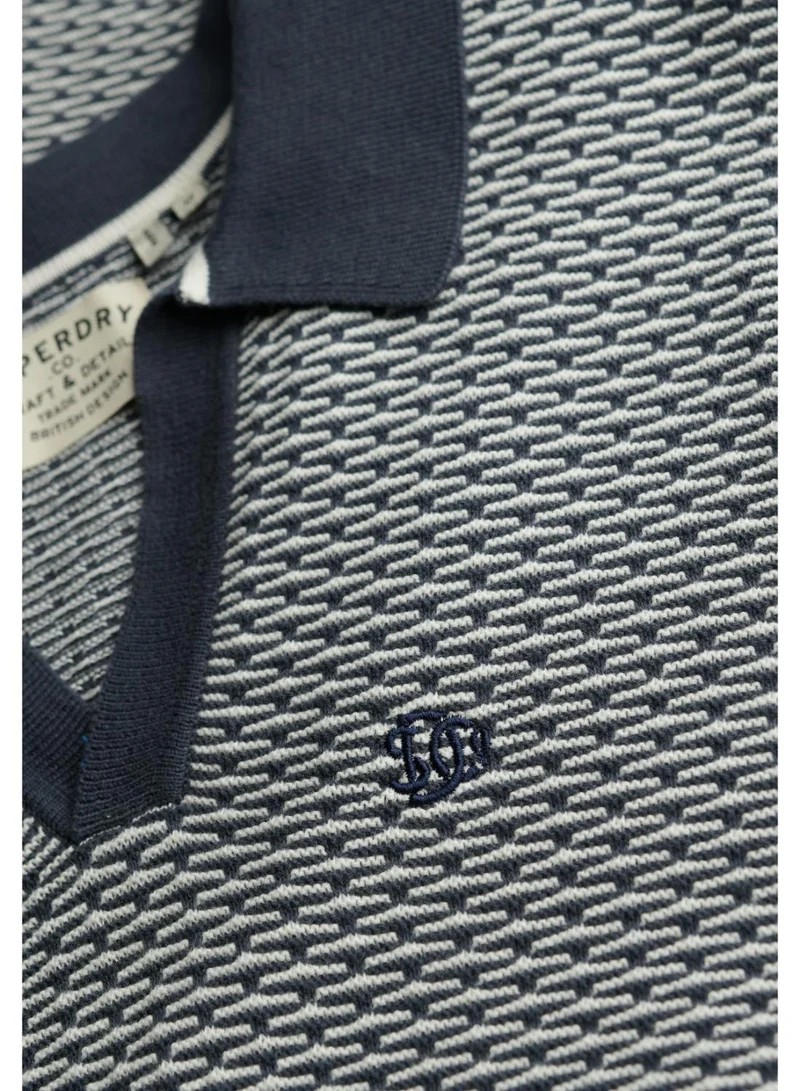 Superdry  Johnny Collar Knitted Polo Shirt for Men | Best Price UAE