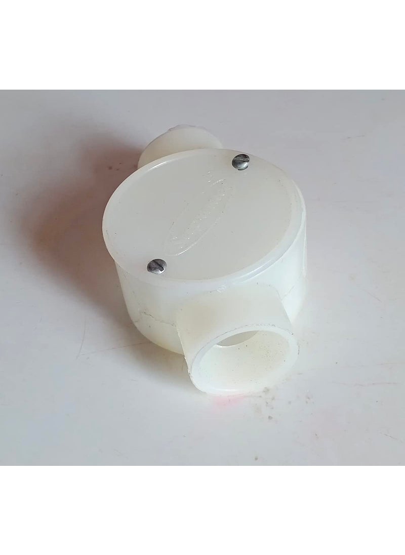 Generic Electrical Junction Box 2 Way 1 Height 35mm White 6 Pcs  - Image 5