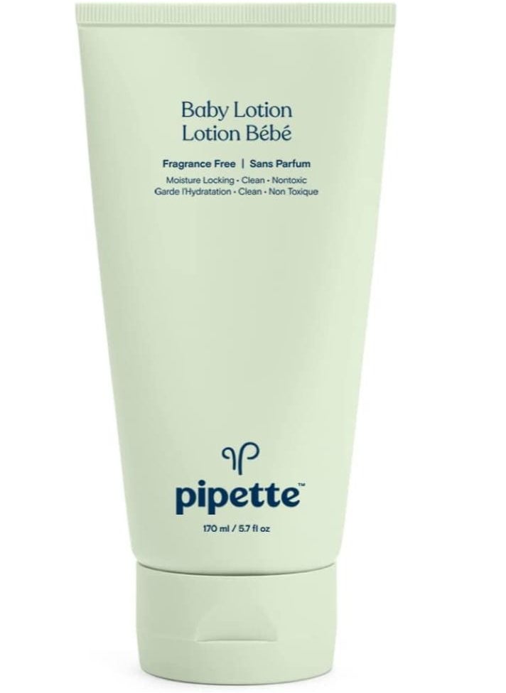 pipette Pipette Baby Lotion, Hydration, Fragrance Free Lotion, 6 oz  - Image 1