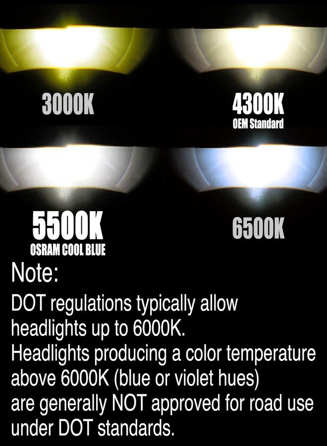 OSRAM Xenarc D2S Cool Blue HID Xenon Headlight Bulbs 66240CB 85V 35W 5500K Made in Germany | Pack of 2 - Image 4