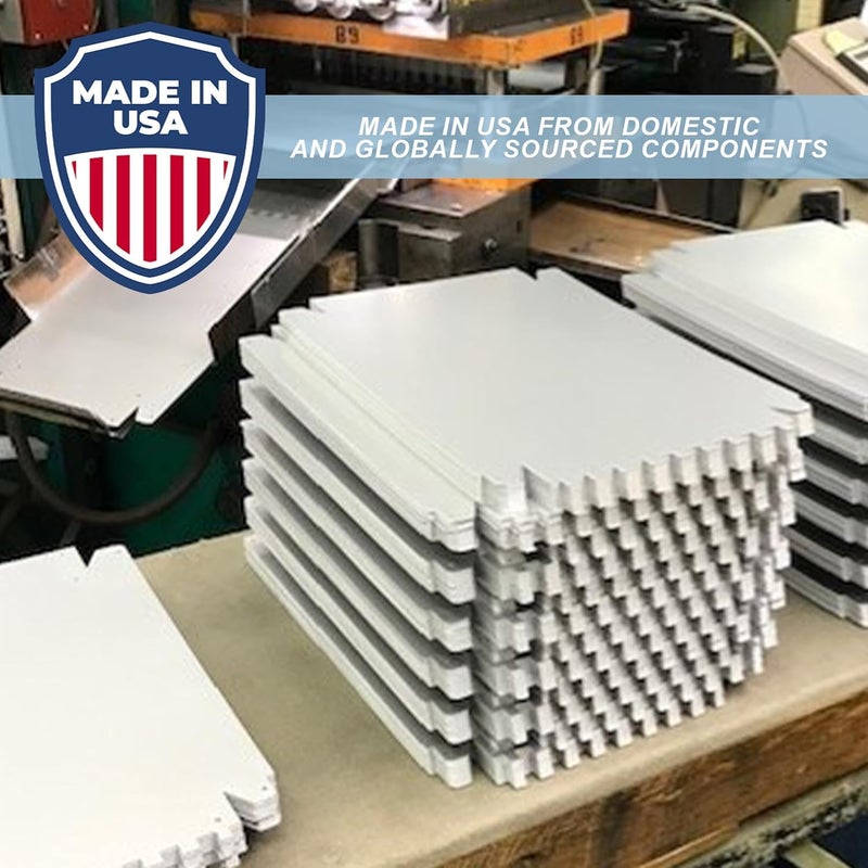 Saunders Metal Clipboard with Storage, Letter Size Heavy Duty Contractor Grade Clipboard, Dual Storage Form Holder with High Capacity Clip Made in USA - Image 4