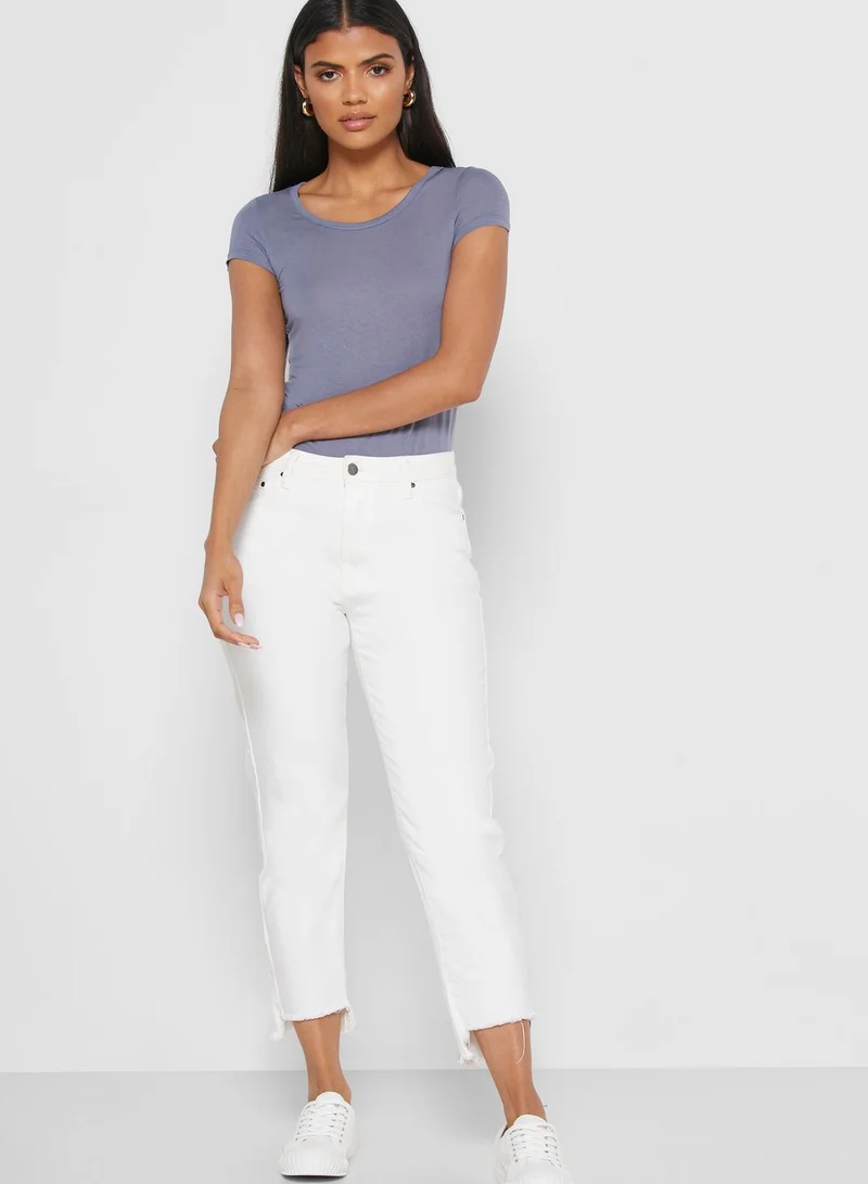 Cotton On Sheer Vintage Scoop Neck T-Shirt
