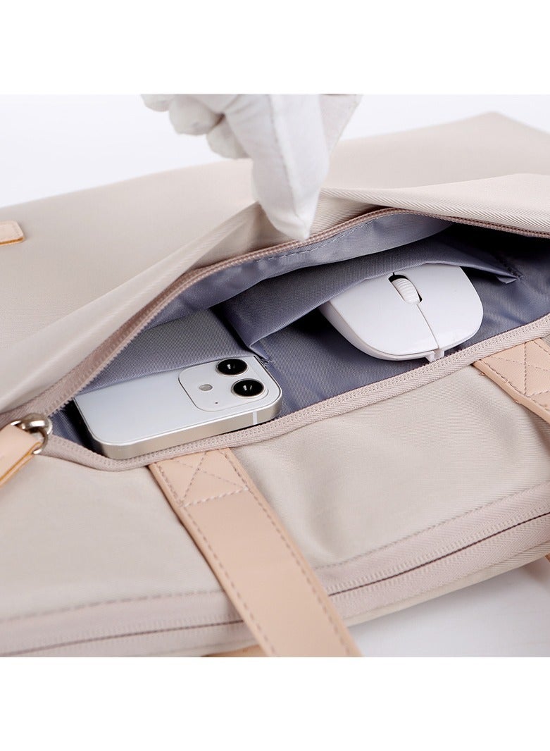 DUNISO 14 Inch Laptop Bag Lightweight Computer Bag Travel Business Briefcase Water Resistance Shoulder Messenger Bag for Men and Women Work Office - Image 3