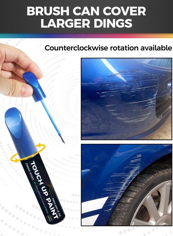 UBOG Touch Up Paint Pen,Touch Up Paint for Cars,Car Accessories Car Touch Up Paint, Automotive Paint Pen Scratch Repair,Car Remover Scratch Paint Pen,Car Paint Pen for Erase Car Scratches (Blue) - Image 3