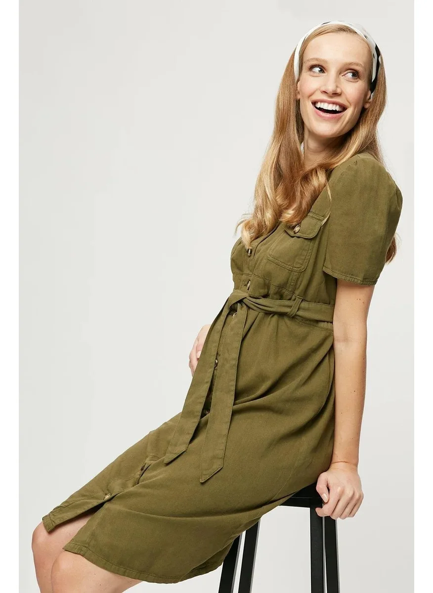 DOROTHY PERKINS V-Neck Shirt Dress