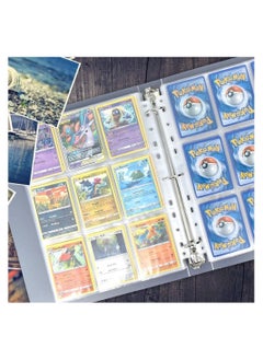 Gerenic 900 Pockets Card Binder Album for Pokemon TCG Baseball Football Game Sport Trading Card Sleeve Holder Storage 50 Removable Sheet  - Image 4