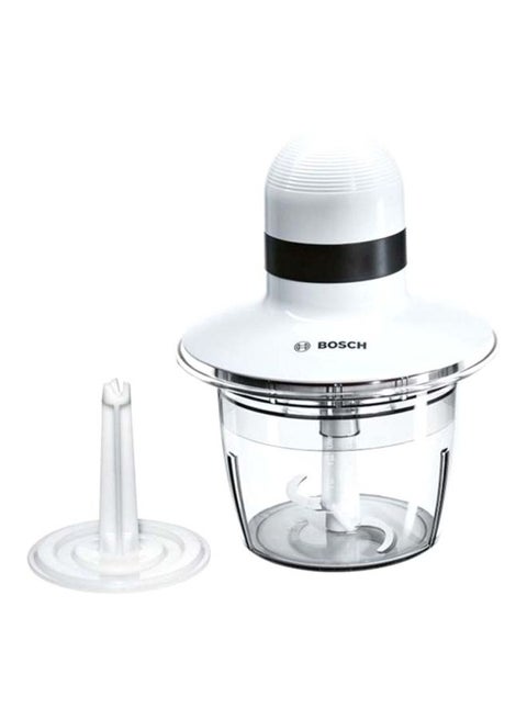 Food Chopper 0.8 L 400 W MMR08A1 White/Clear