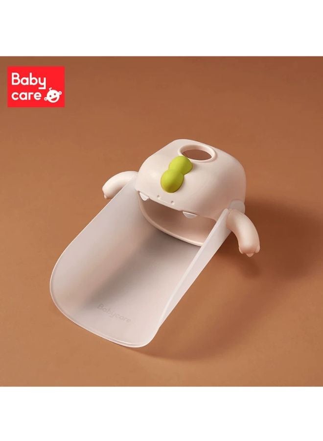 Baby Care Children Water Trough Dinosaur Style-Hand Washing Aid Faucet Extender Silicone Plastic for Kids Babies Toddlers Bathroom Bathtub Fun & Safety - Image 1
