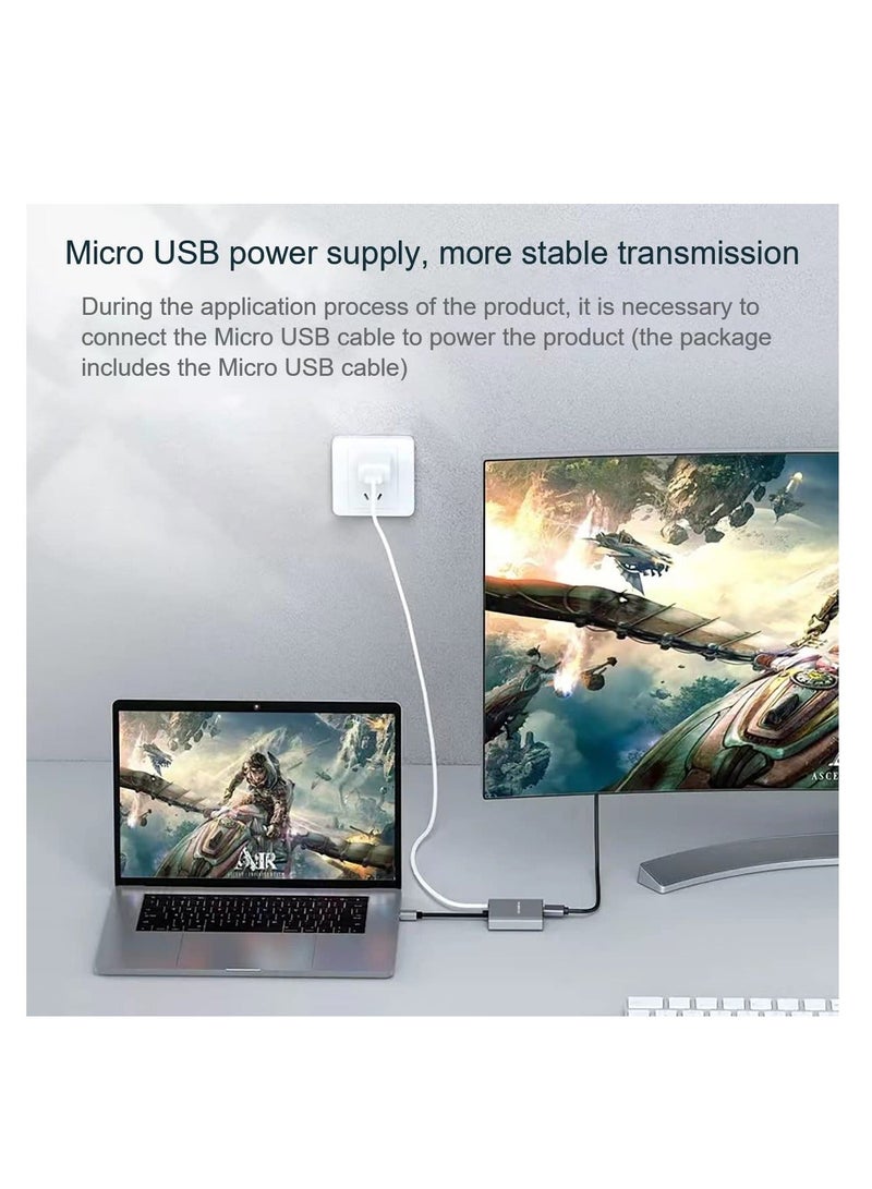 موزع DP إلى منفذين DisplayPort، دقة 4K مزدوجة عند 60 هرتز، محول محور نقل متعدد التدفقات (MST)، DP إلى محورين DisplayPort يدعمان نقل متعدد التدفقات بدقة 4K لنظامي التشغيل Windows وMac - Image 4
