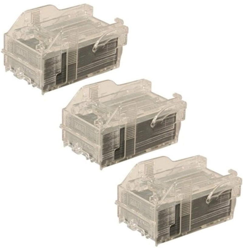 KYOCERA خرطوشة دبابيس كيوسيرا 1903NB0UN0 طراز SH-12 (عبوة 3) للاستخدام مع طابعات كيوسيرا DF7110 و DF790 و DF790C و DF791 و TASKalfa 3551ci و 5550ci، 5000 دبوس لكل خرطوشة - Image 2