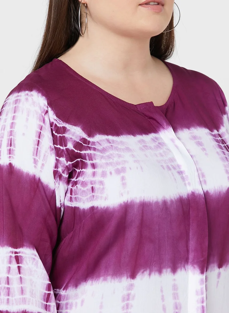 Ginger Plus Tie-Dye Dress