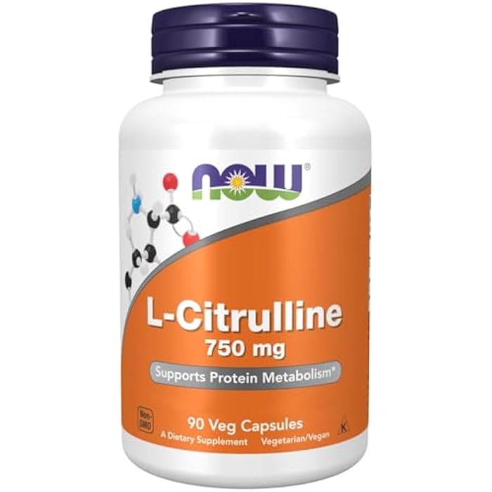 now L-Citrulline, 90 Count - Image 1